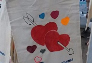 Мастер-класс по росписи сумок на «Пикнике «Афиши» 2015